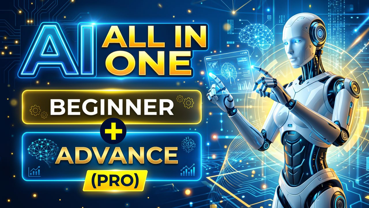 AI All-in-One - Beginner + Advance(PRO) Batch