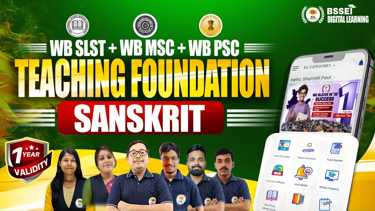 Teaching Foundation - SLST+MSC+PSC - Sanskrit