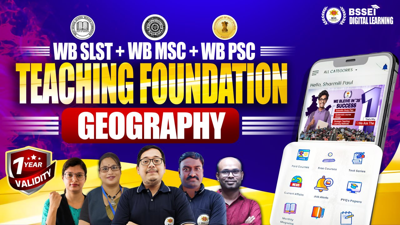 Teaching Foundation - SLST+MSC+PSC - Geography