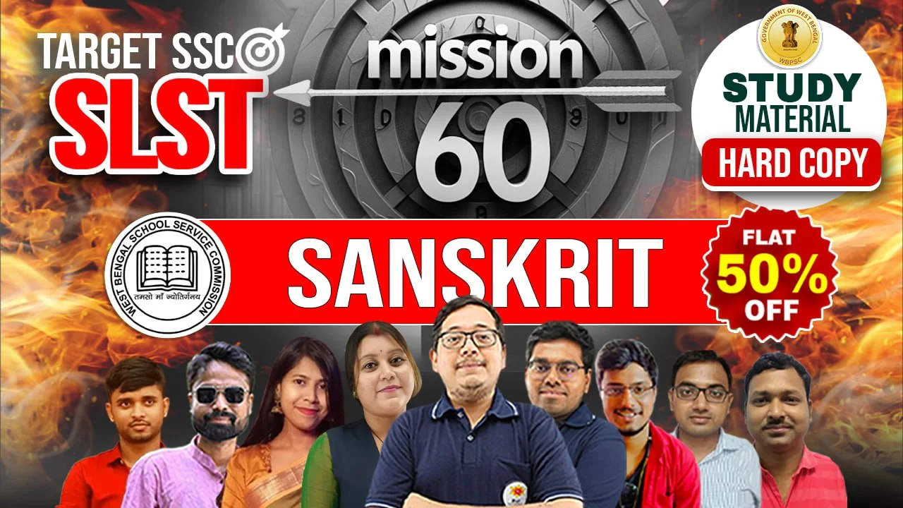 Online Batch for WB SSC SLST Sanskrit with study material